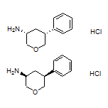 cis-5-Phenyltetrahydro-2H-pyran-3-amine Hydrochloride