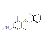 1-[3,5-Dimethyl-4-[(2-methylbenzyl)oxy]phenyl]-N-methylmethanamine