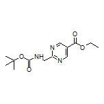 Ethyl 2-[(Boc-amino)methyl]pyrimidine-5-carboxylate