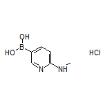6-(Methylamino)pyridine-3-boronic Acid Hydrochloride