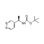 (R)-N-Boc-1-(pyridazin-4-yl)ethanamine