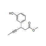 Methyl (S)-3-(3-Hydroxyphenyl)hex-4-ynoate