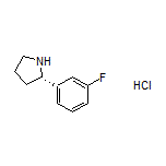 (S)-2-(3-Fluorophenyl)pyrrolidine Hydrochloride