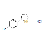 (S)-2-(4-Bromophenyl)pyrrolidine Hydrochloride
