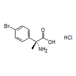 (R)-2-Amino-2-(4-bromophenyl)propanoic Acid Hydrochloride