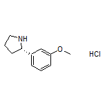 (S)-2-(3-Methoxyphenyl)pyrrolidine Hydrochloride