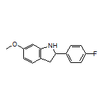2-(4-Fluorophenyl)-6-methoxyindoline