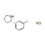 (S)-2-(m-Tolyl)pyrrolidine Hydrochloride