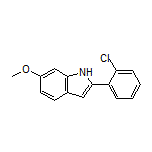 2-(2-Chlorophenyl)-6-methoxy-1H-indole
