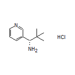 (S)-2,2-Dimethyl-1-(pyridin-3-yl)-1-propanamine Hydrochloride
