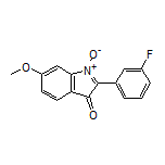 2-(3-Fluorophenyl)-6-methoxy-3-oxo-3H-indole 1-Oxide