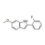 2-(2-Fluorophenyl)-6-methoxy-1H-indole