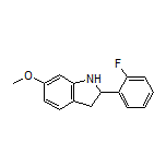 2-(2-Fluorophenyl)-6-methoxyindoline