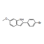 2-(4-Bromophenyl)-6-methoxy-1H-indole
