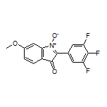 6-Methoxy-3-oxo-2-(3,4,5-trifluorophenyl)-3H-indole 1-Oxide