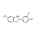 2-(3,4-Difluorophenyl)-6-methoxyindoline