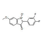 2-(3,4-Difluorophenyl)-6-methoxy-3-oxo-3H-indole 1-Oxide
