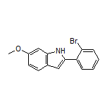 2-(2-Bromophenyl)-6-methoxy-1H-indole