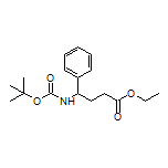 Ethyl 4-(Boc-amino)-4-phenylbutanoate
