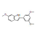 2-(3,5-Dimethoxyphenyl)-6-methoxy-1H-indole