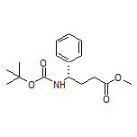 Methyl (S)-4-(Boc-amino)-4-phenylbutanoate
