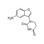 1-(5-Aminobenzofuran-3-yl)dihydropyrimidine-2,4(1H,3H)-dione