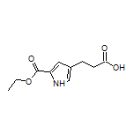 3-[5-(Ethoxycarbonyl)-1H-pyrrol-3-yl]propanoic Acid