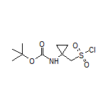 [1-(Boc-amino)cyclopropyl]methanesulfonyl Chloride
