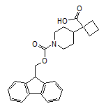 1-(1-Fmoc-piperidin-4-yl)cyclobutanecarboxylic Acid