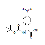 (R)-2-(Boc-amino)-2-(4-nitrophenyl)acetic Acid