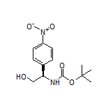 (R)-2-(Boc-amino)-2-(4-nitrophenyl)ethan-1-ol