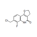 7-(Chloromethyl)-6-fluoro-2,3-dihydrofuro[3,2-c]quinolin-4(5H)-one