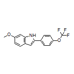 6-Methoxy-2-[4-(trifluoromethoxy)phenyl]-1H-indole