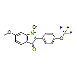 6-Methoxy-3-oxo-2-[4-(trifluoromethoxy)phenyl]-3H-indole 1-Oxide