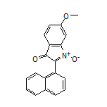 6-Methoxy-2-(naphthalen-1-yl)-3-oxo-3H-indole 1-Oxide