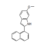 6-Methoxy-2-(naphthalen-1-yl)-1H-indole