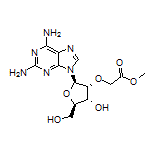 Methyl 2-[[(2R,3R,4R,5R)-2-(2,6-Diamino-9H-purin-9-yl)-4-hydroxy-5-(hydroxymethyl)tetrahydrofuran-3-yl]oxy]acetate