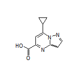 7-Cyclopropylpyrazolo[1,5-a]pyrimidine-5-carboxylic Acid