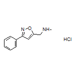 N-Methyl-1-(3-phenylisoxazol-5-yl)methanamine Hydrochloride