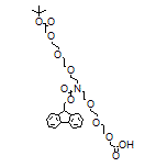 12-Fmoc-25,25-dimethyl-23-oxo-3,6,9,15,18,21,24-heptaoxa-12-azahexacosan-1-oic Acid