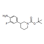 4-(1-Boc-piperidin-3-yl)-2-fluoroaniline
