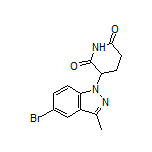 3-(5-Bromo-3-methyl-1H-indazol-1-yl)piperidine-2,6-dione