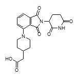 2-[1-[2-(2,6-Dioxopiperidin-3-yl)-1,3-dioxoisoindolin-4-yl]piperidin-4-yl]acetic Acid