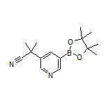 5-(2-Cyano-2-propyl)pyridine-3-boronic Acid Pinacol Ester