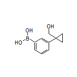3-[1-(Hydroxymethyl)cyclopropyl]phenylboronic Acid
