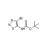 N-Boc-4-bromo-1,2,3-thiadiazol-5-amine