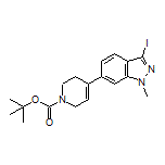 6-(1-Boc-1,2,3,6-tetrahydropyridin-4-yl)-3-iodo-1-methyl-1H-indazole