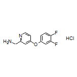 [4-(3,4-Difluorophenoxy)pyridin-2-yl]methanamine Hydrochloride