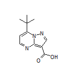 7-(tert-Butyl)pyrazolo[1,5-a]pyrimidine-3-carboxylic Acid