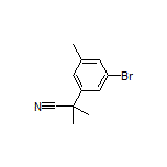 2-(3-Bromo-5-methylphenyl)-2-methylpropanenitrile